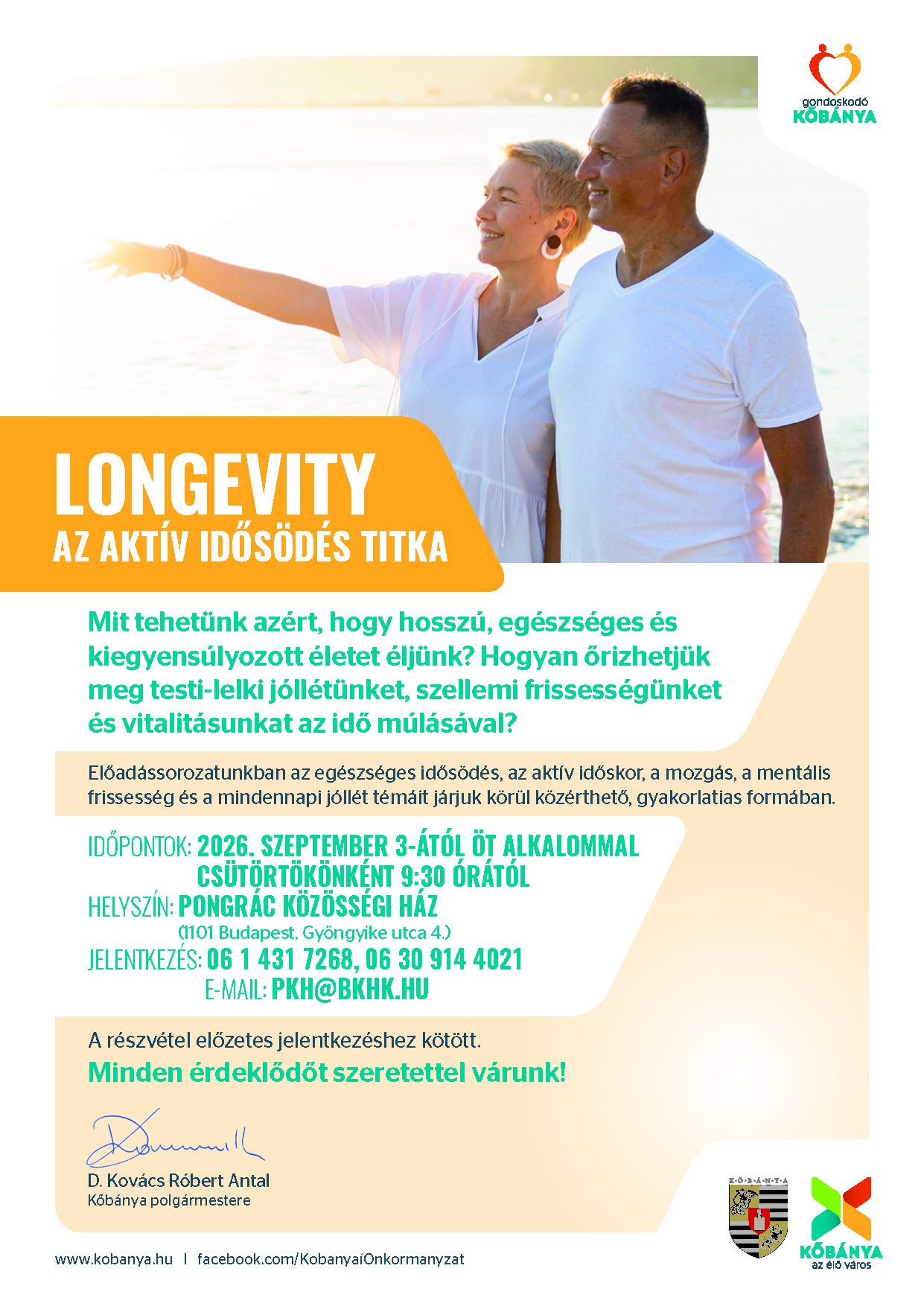 LONGEVITY AZ AKTÍV IDŐSÖDÉS TITKA